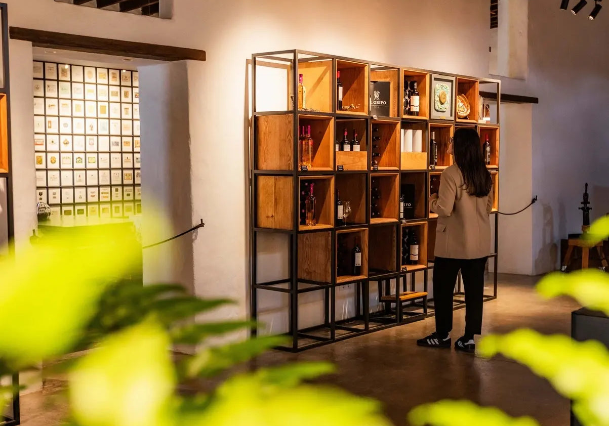 Tienda de vinos de nuestra bodega en Lanzarote | Bodegas EL GRIFO