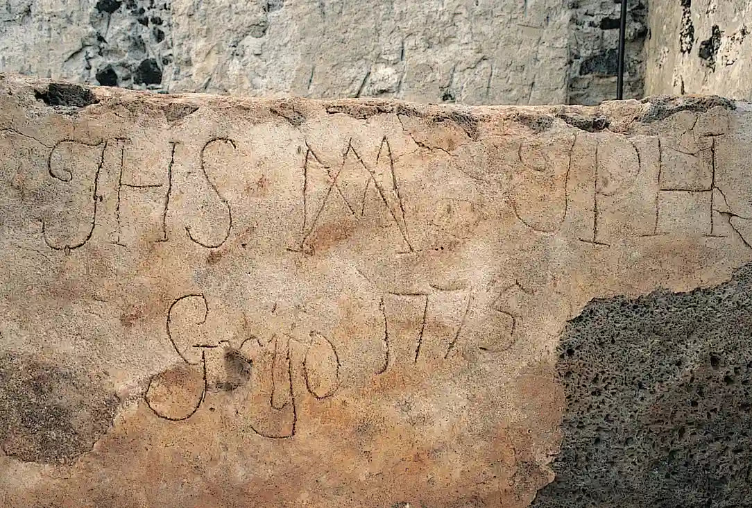 Piedra fundacional de la bodega - Lanzarote 1775