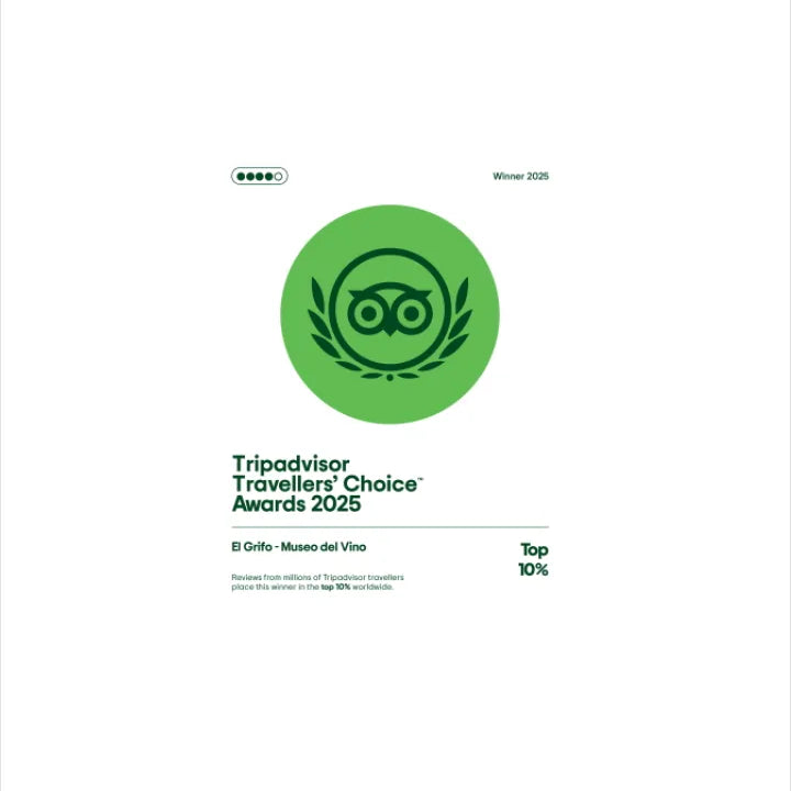 EL GRIFO, GALARDONADO CON EL PREMIO TRAVELLERS' CHOICE 2025 DE TRIPADVISOR
