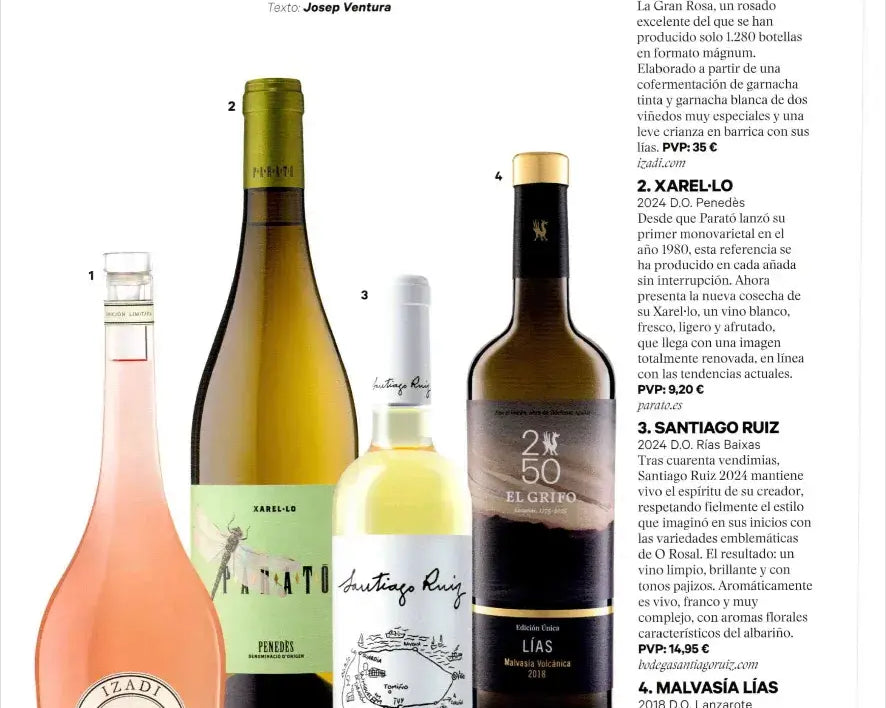 FIRST CLASS. EDICIÓN ESPECIAL 250 ANIVERSARIO MALVASÍA VOLCÁNICA 2018