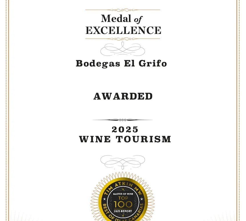 EL GRIFO RECIBE LA MEDAL OF EXCELLENCE DE TIM ATKIN