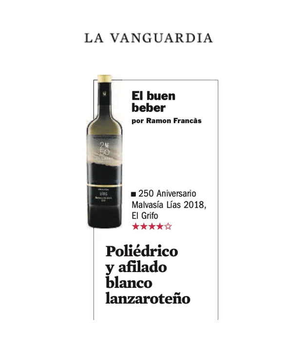La Vanguarda - El Grifo 250 aniversario Lías 2018 Lanzarote