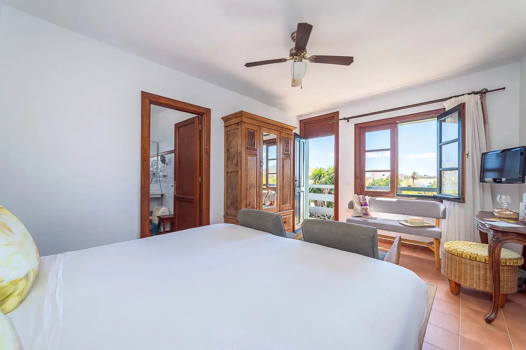Habitación hotel El Grifo Mozaga Lanzarote
