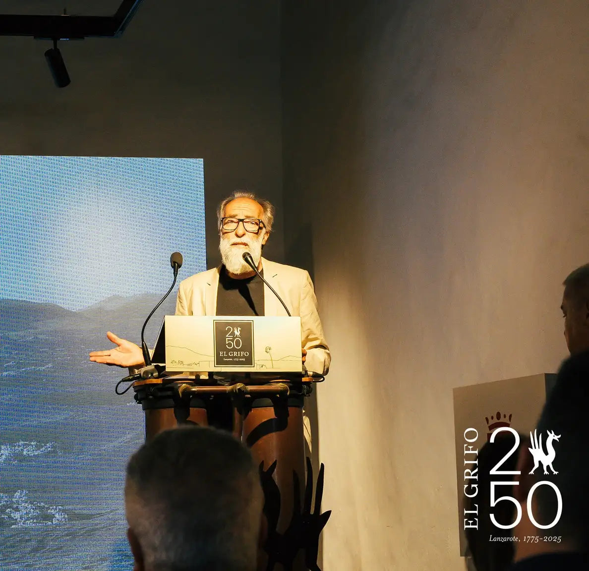 Presentación del 250 Aniversario de El Grifo Lanzarote 1775-2025