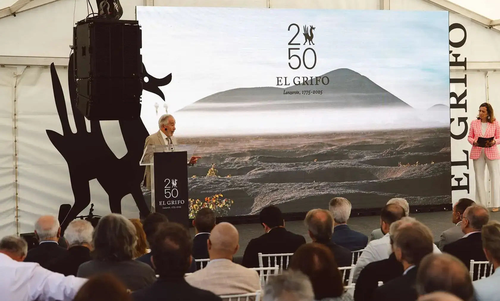 El Grifo Lanzarote evento final 250 aniversario